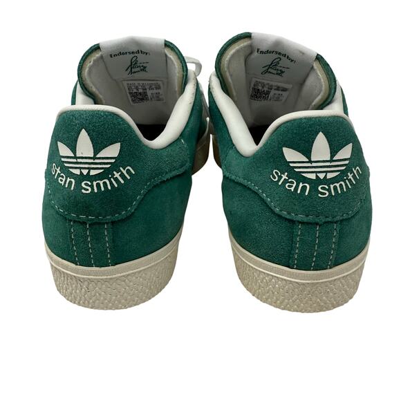Adidas Stan Smith CS Suede Green Sneakers Women’s 4 / Men’s 5.5 - Picture 4 of 9
